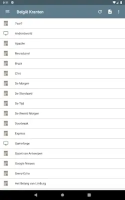 België Kranten android App screenshot 16