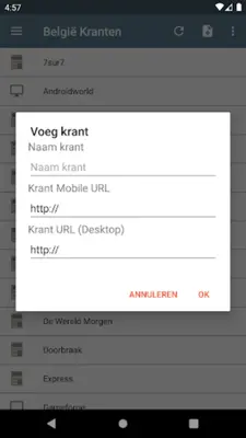 België Kranten android App screenshot 20