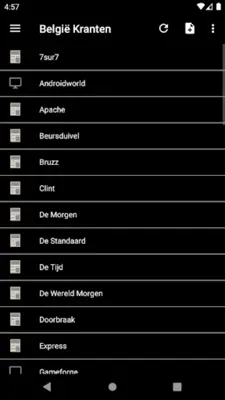 België Kranten android App screenshot 23