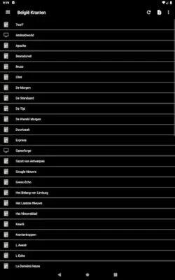 België Kranten android App screenshot 7