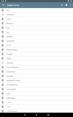 België Kranten android App screenshot 8